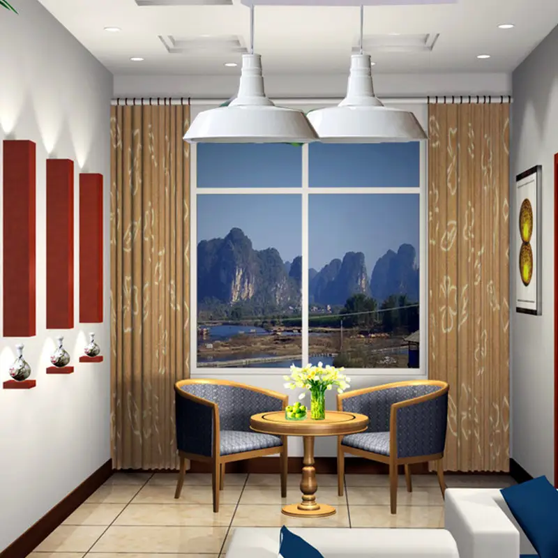 Retro Personalized Art Guest Dining-room Lamp American Style Chandelier