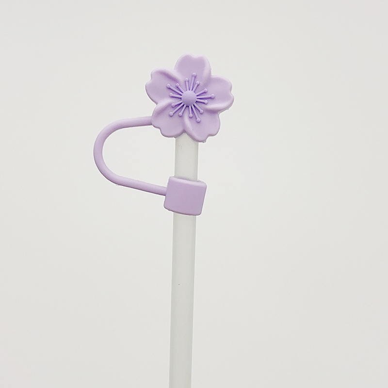 Purple Straw Cap