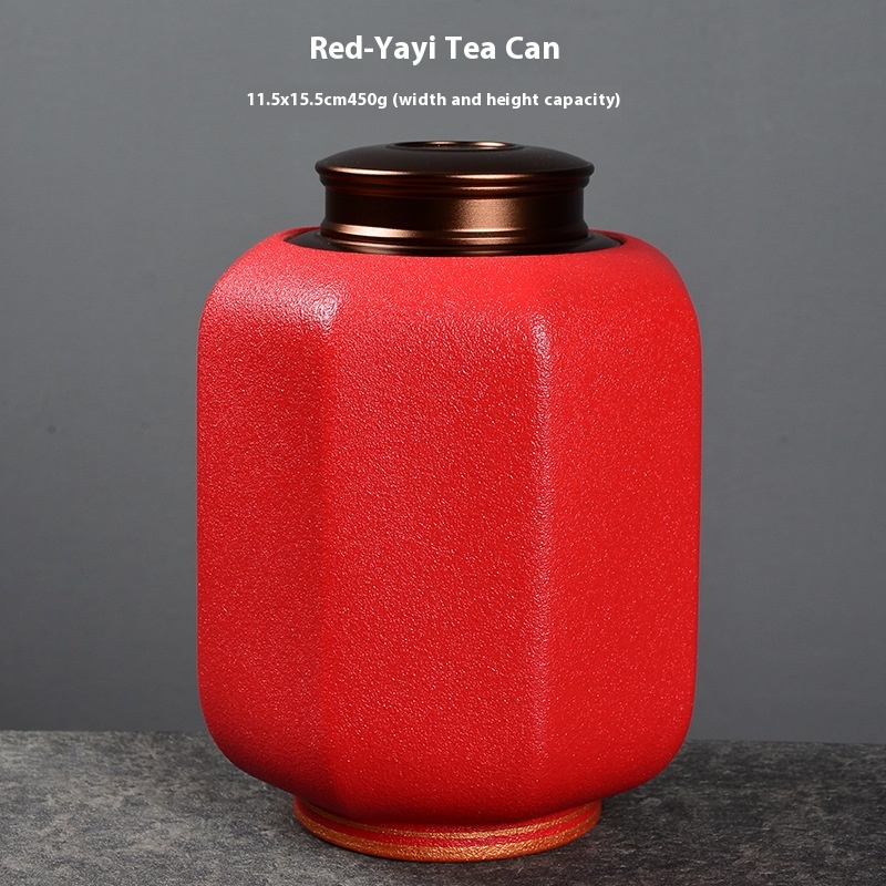 Lantern Tea Pot Red