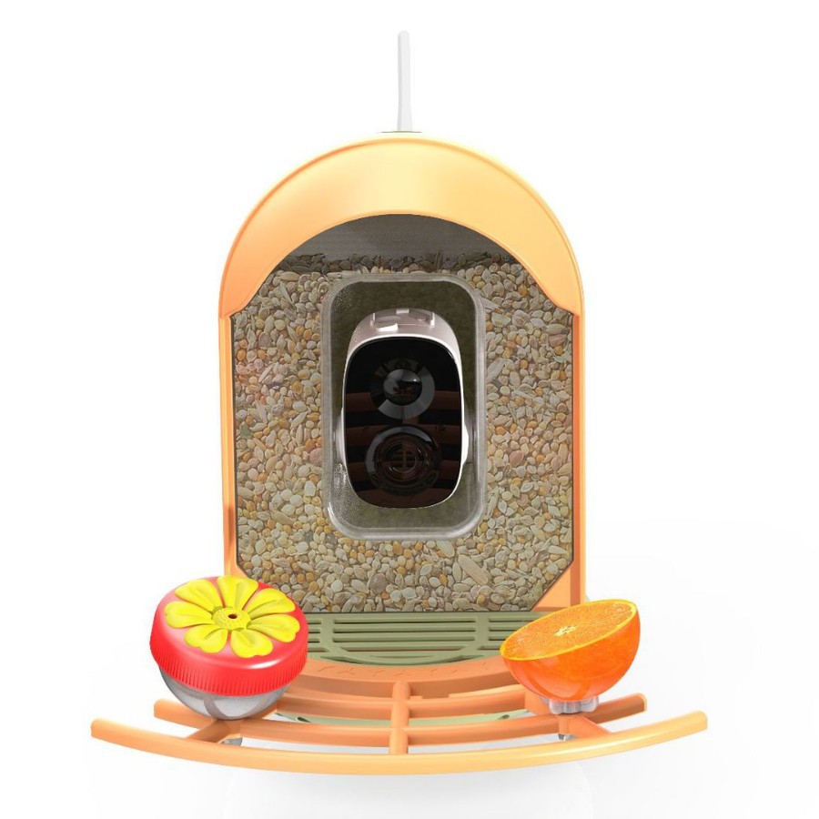 Smart Bird Feeder With AI-powered Camera Outdoor Solar Charging 3