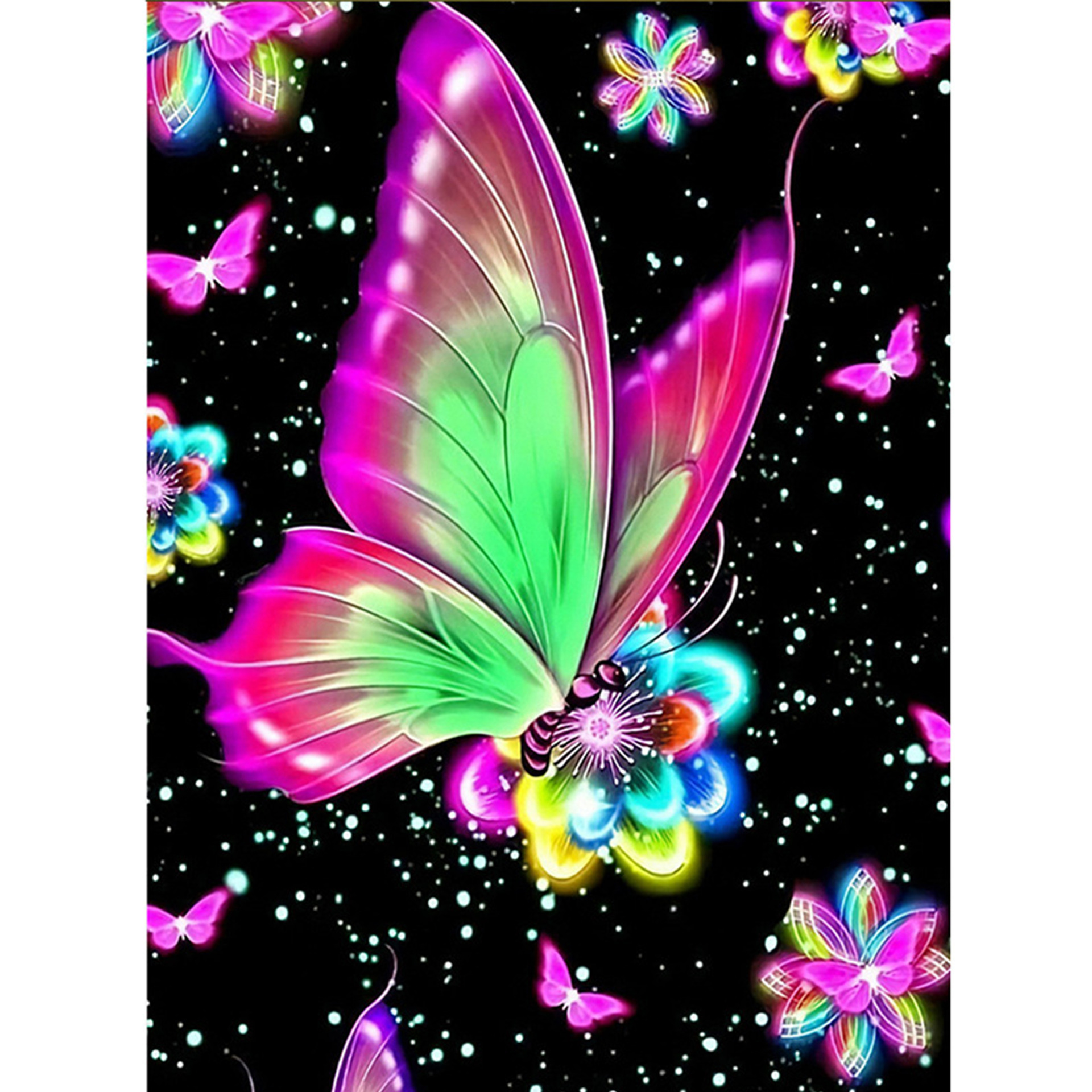 Abstract Butterfly Modern Furniture Decorative Painting — foto 6