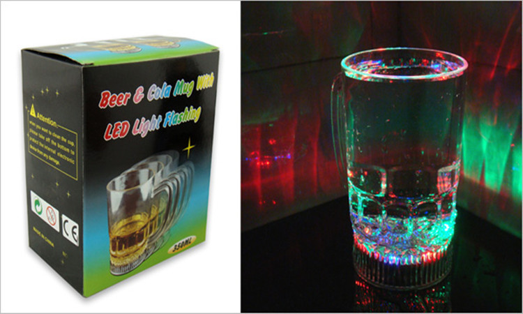 Title 6, Water Sensing Colorful Luminous Coke Cup Creati...