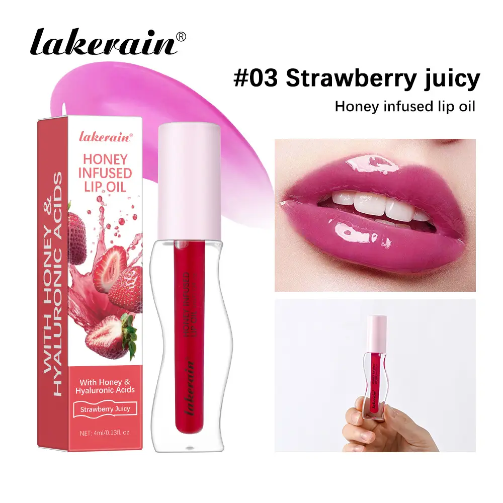 Brightening Thin And Glittering Moisturizing Fruit Flavor Lip Lacquer