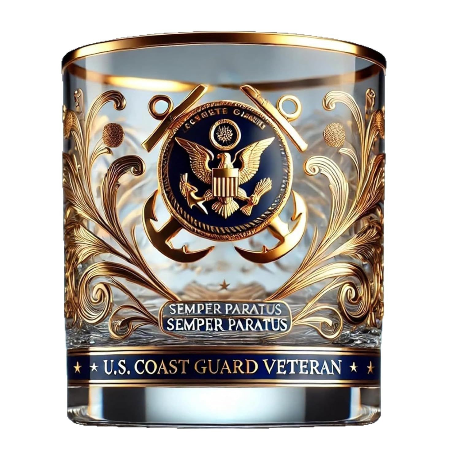 Veterans Salute Glass Veterans