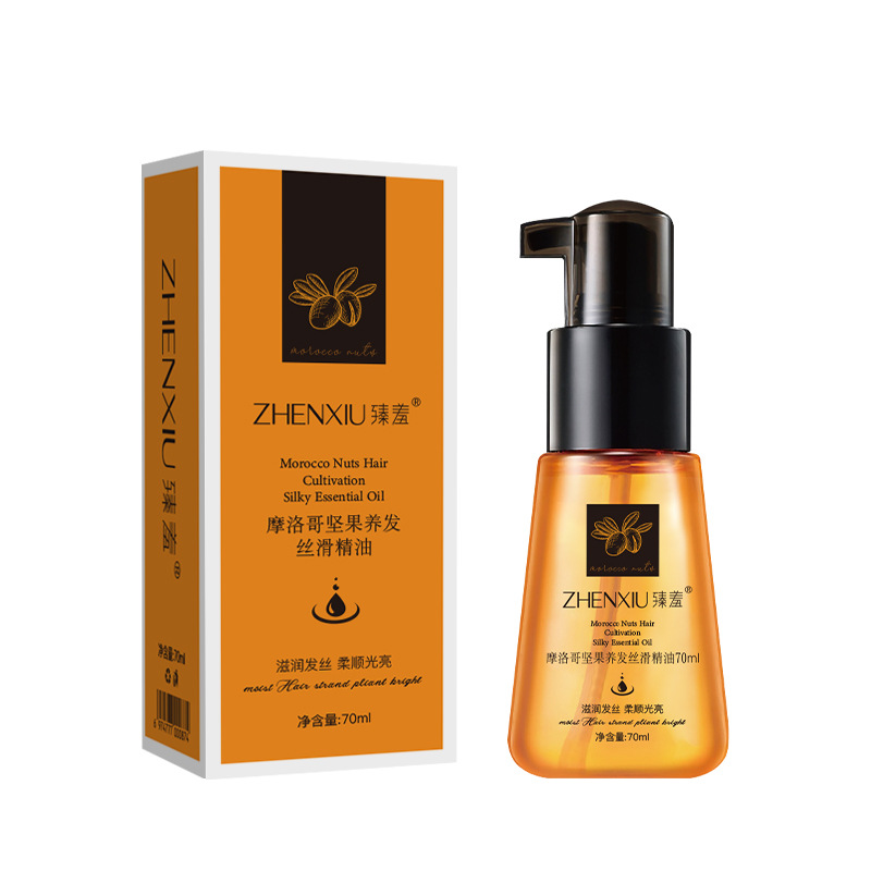 Moroccan Argan Hair Oil Forand Smooth Hair 3