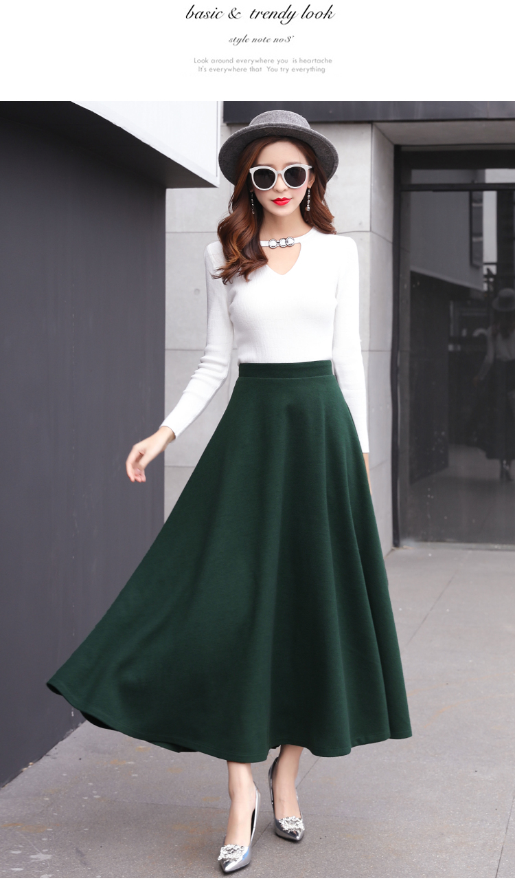 Title 28, Thick woolen skirt