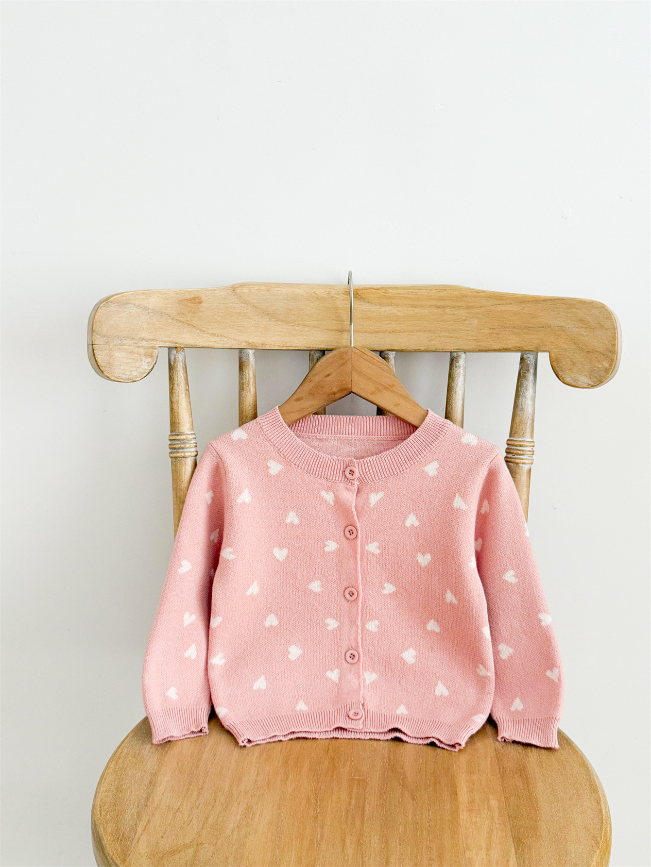 Knitted Sweater Baby Girls Cardigan Coat 4