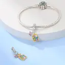 Original Artistic Feast Oil Painting Bracelet With Beads view 1