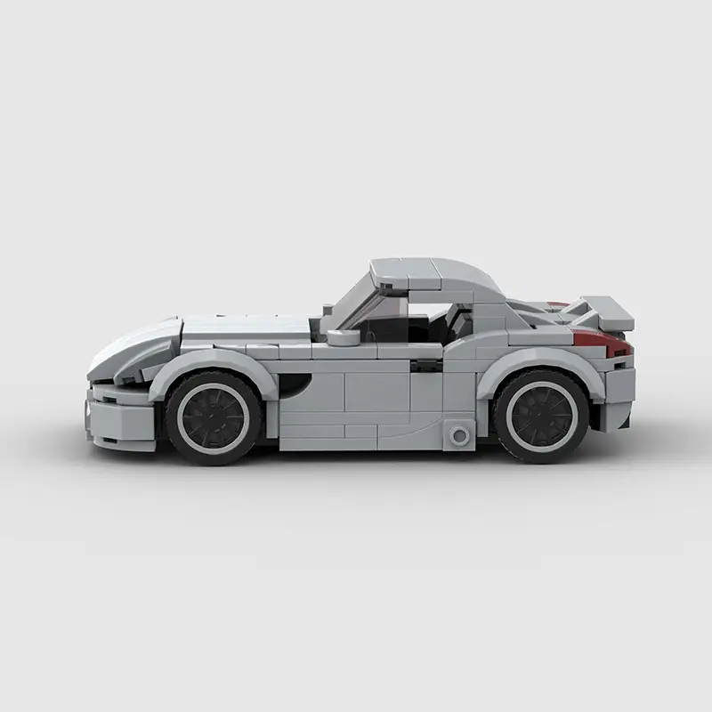Small Particle Moc City Vehicle Racing Model Puzzle Building Blocks Toy