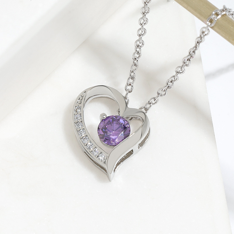 Love Pendant Clavicle Chain Female