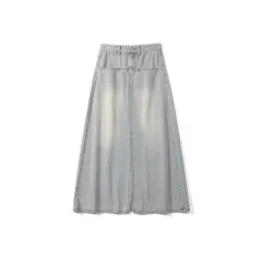 Fashionable High Waist Denim Skirt For Women - Nostalgia - View 1