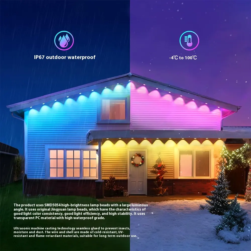 Outdoor Eaves Light Color Matching In Various