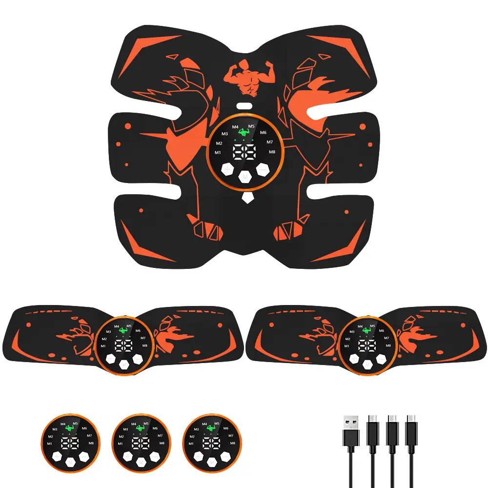 Pulse Abdominal Fitness Instrument Muscle Eye Massager Abdominal Stickers Rechargeable