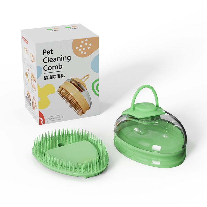 Green Hair Removal Brush