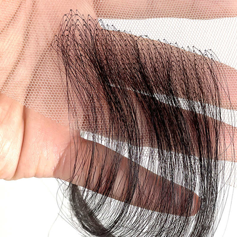 Real Hair Hairline Stickers Wig Bangs Sideburns Stickers — foto 12
