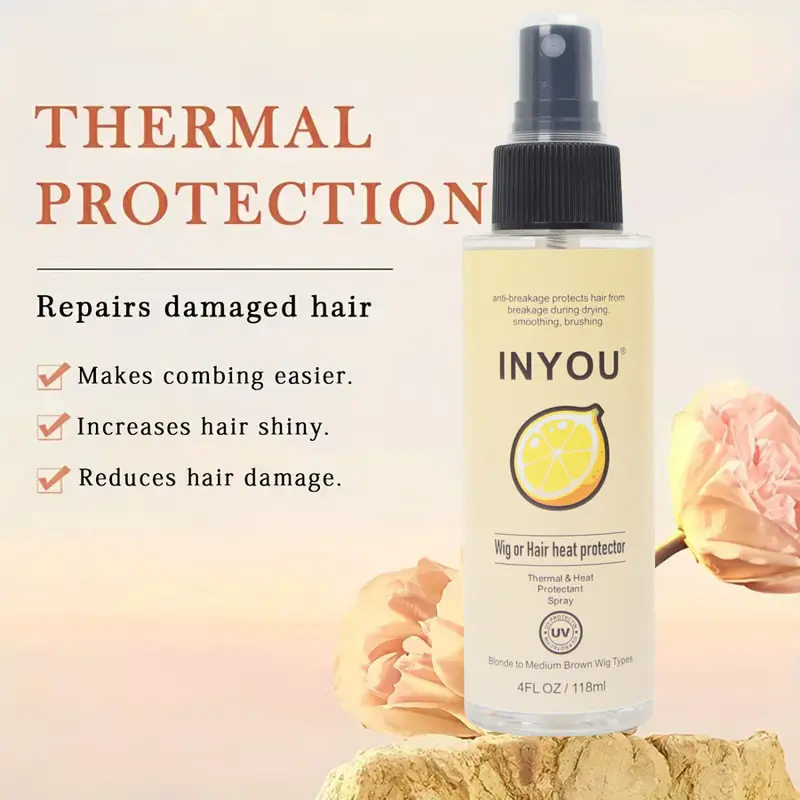 Hairpiece Heat Protection Spray Moisturizing And Nourishing