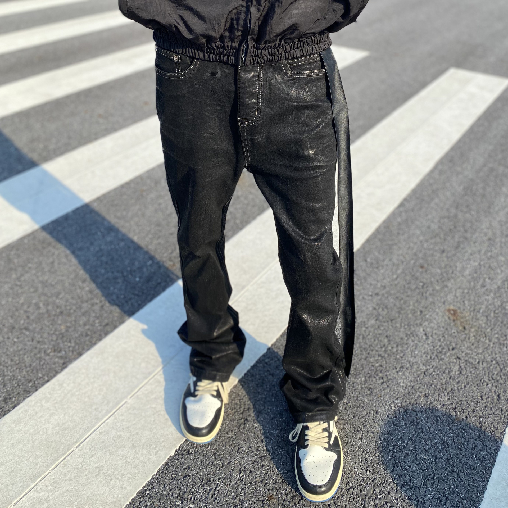 Men's Bootcut Wide-leg Stretch Jeans