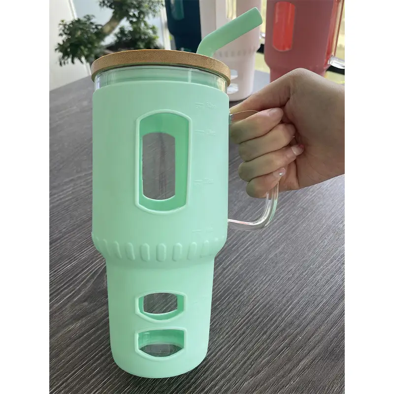 Car Ice Cream Glass With High Hand Water Cup