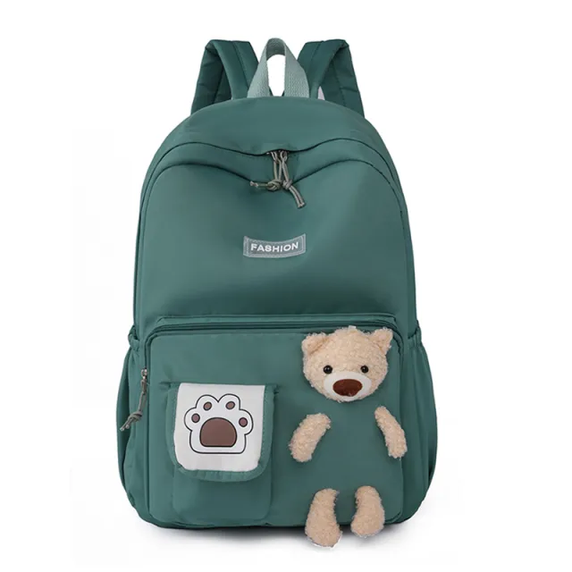 Backpack Junior High School And Elementary School Students Schoolbag Girl Grades Green - Shop at LoveMi