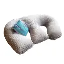 Multi-functional Nursing Pillow With Double-layer Design Baby Feeding Pillow To Prevent Milk Spillage And Spitting Up Supportive Cushion For Feeding view 4