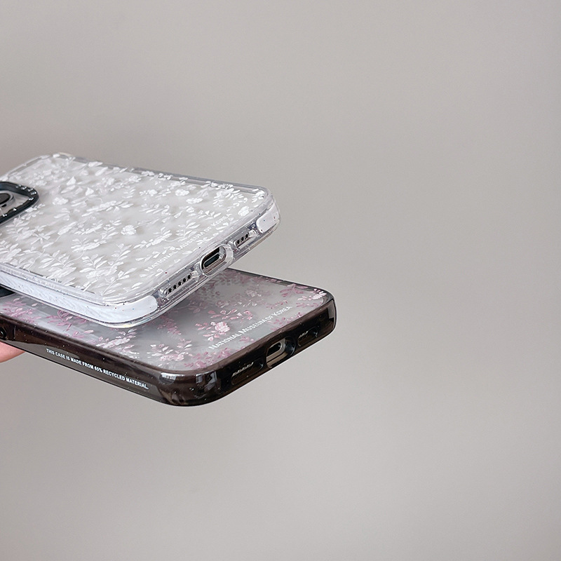 Title 6, Mother Of Pearl Small Floral Phone Case