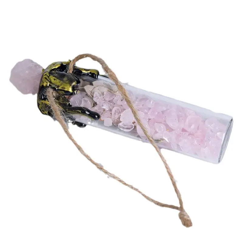 Seven Colors Carry Rough Stone Halloween Drift Bottle