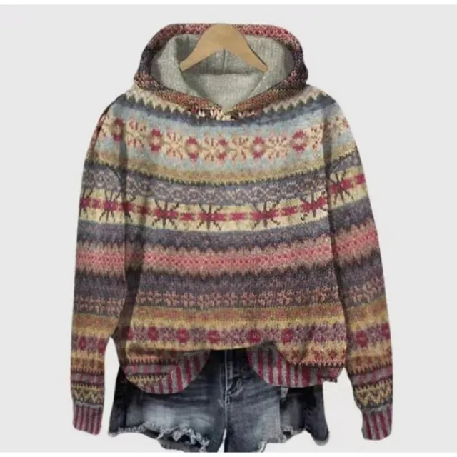Printed Hoodie Hoodie Coat Style21 - Shop at LoveMi