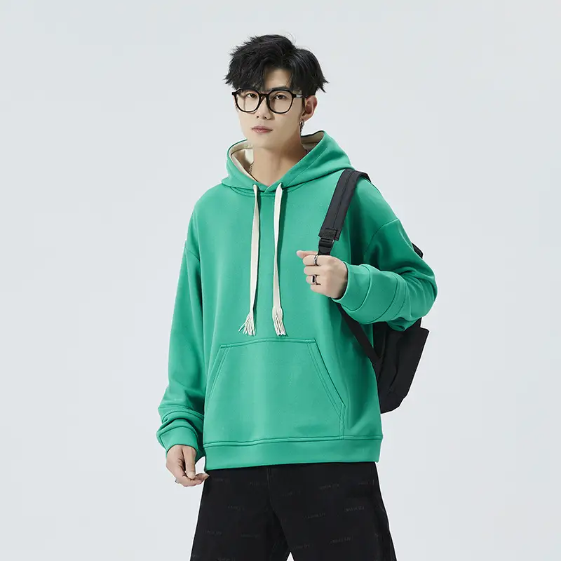 Men's Loose Sports And Leisure Fashionable All-match Hooded Top