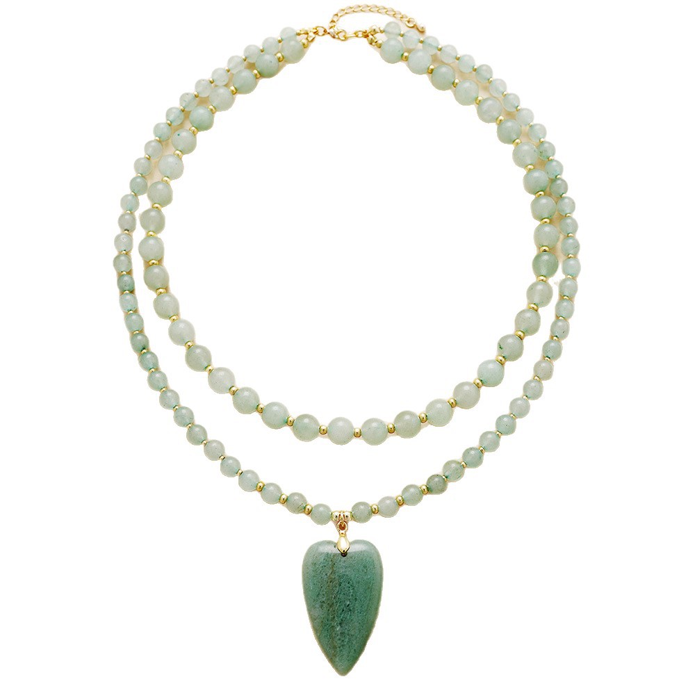 French-style Double-layered Fashionable Short Necklace