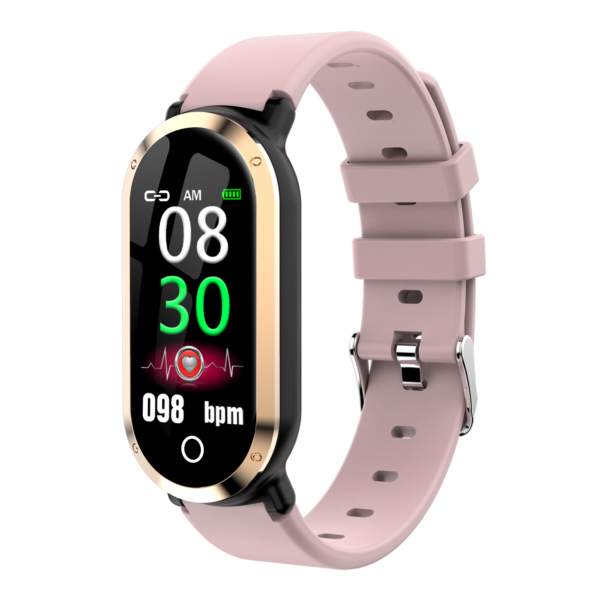 Title 3, T1 Smart Bluetooth Sport Bracelet con Schermo a...