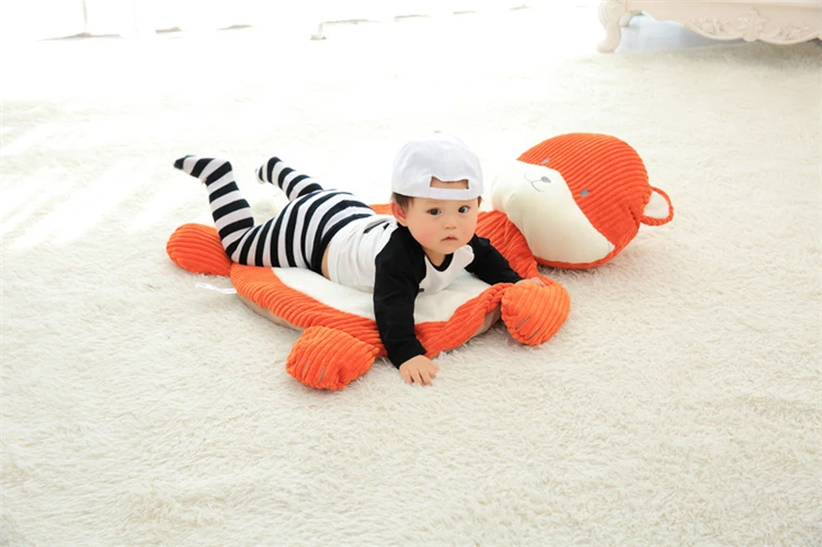 Title 4, Plush cute cartoon sleeping pad for comfortable...