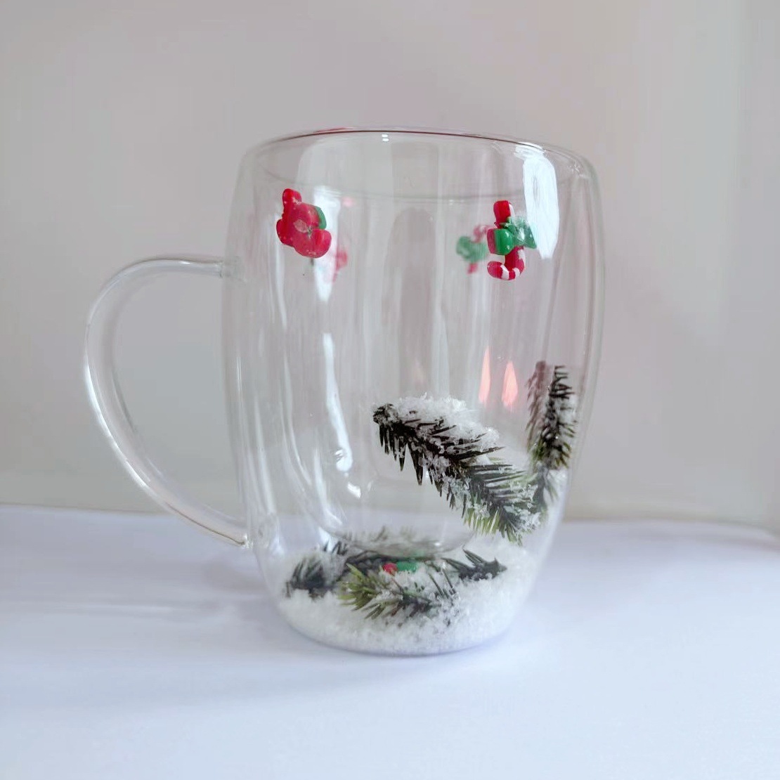 Title 7, Christmas High Borosilicate Heat-resistant Doub...