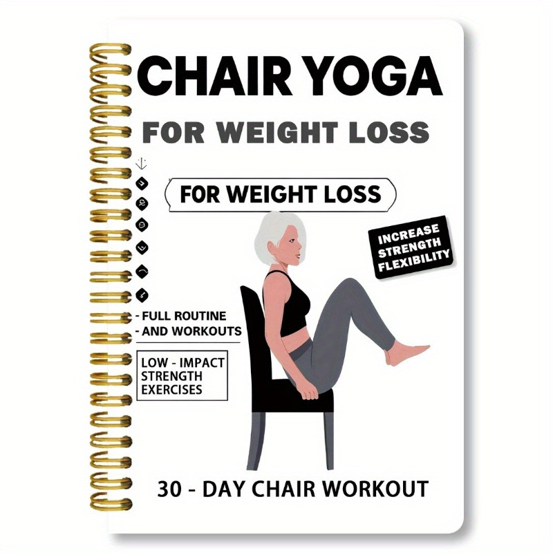 A530 Days Chair Yoga Guide Notebook – Yoga 05