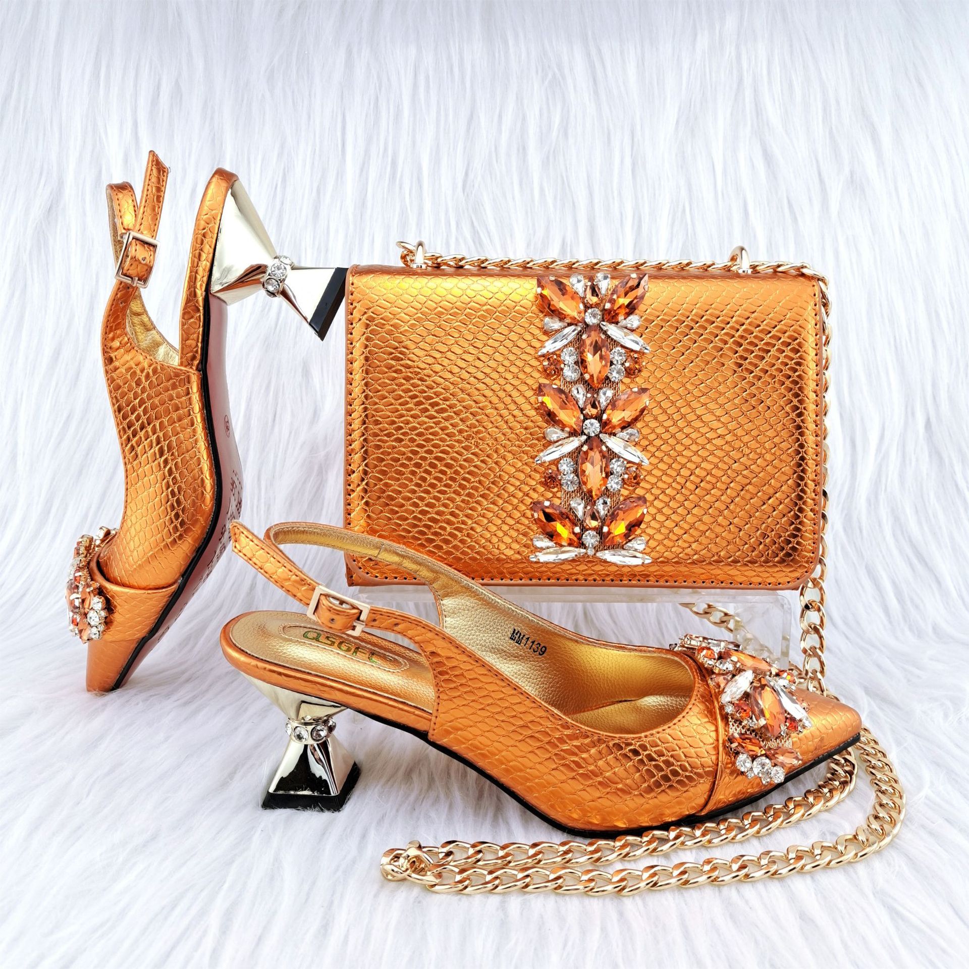 Title 3, French Stiletto Heels Convertible Handbag. Low ...