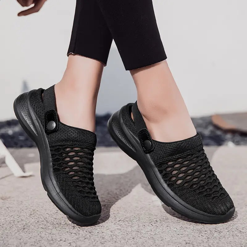 Women's Fashion Breathable Flip-flops Flyknit Sandals