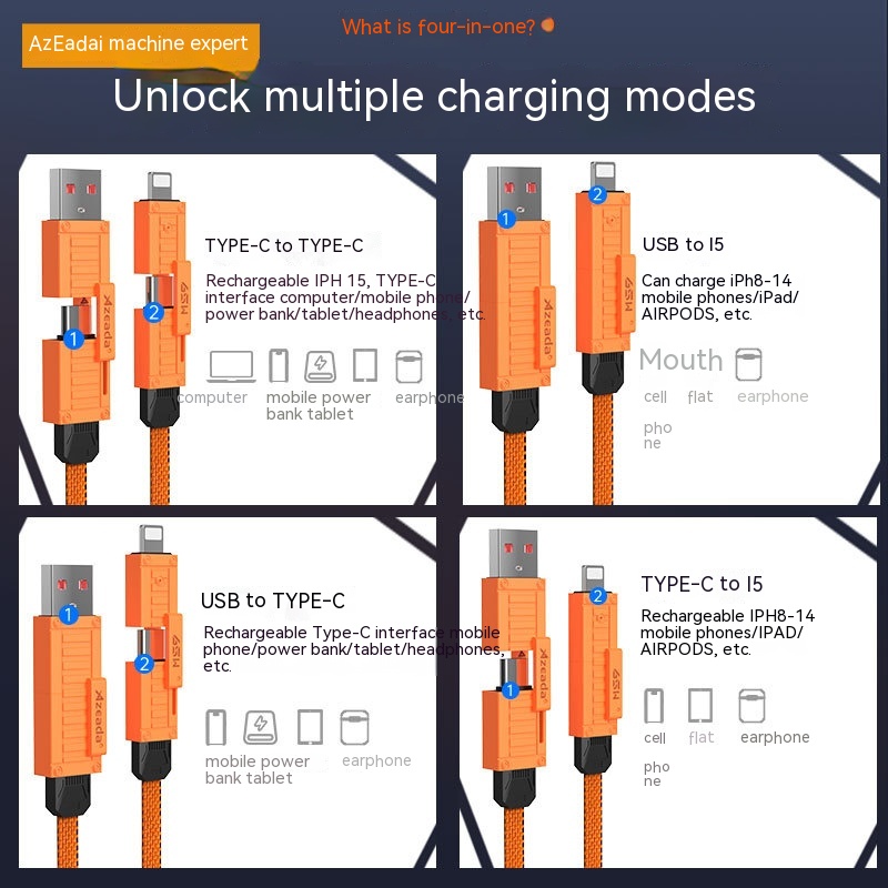 Armor Series 65W Fast Charge Data Cable Two Drag Two - Image 15