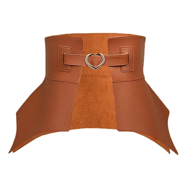 Fashion Retro Women's Waist Seal Belt Brown - Shop at LoveMi