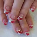 24 Pieces Nail Art High Fashion Simple Rhinestone Butterfly Flower Cow Wear Nail view 14