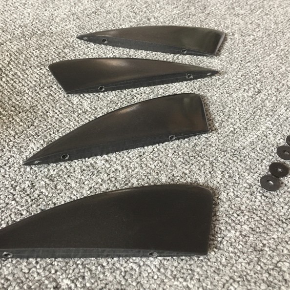 Water-dividing Rudder Wave Plate Accessory With Gasket