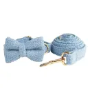Dog Collar Dog Leash Bow
