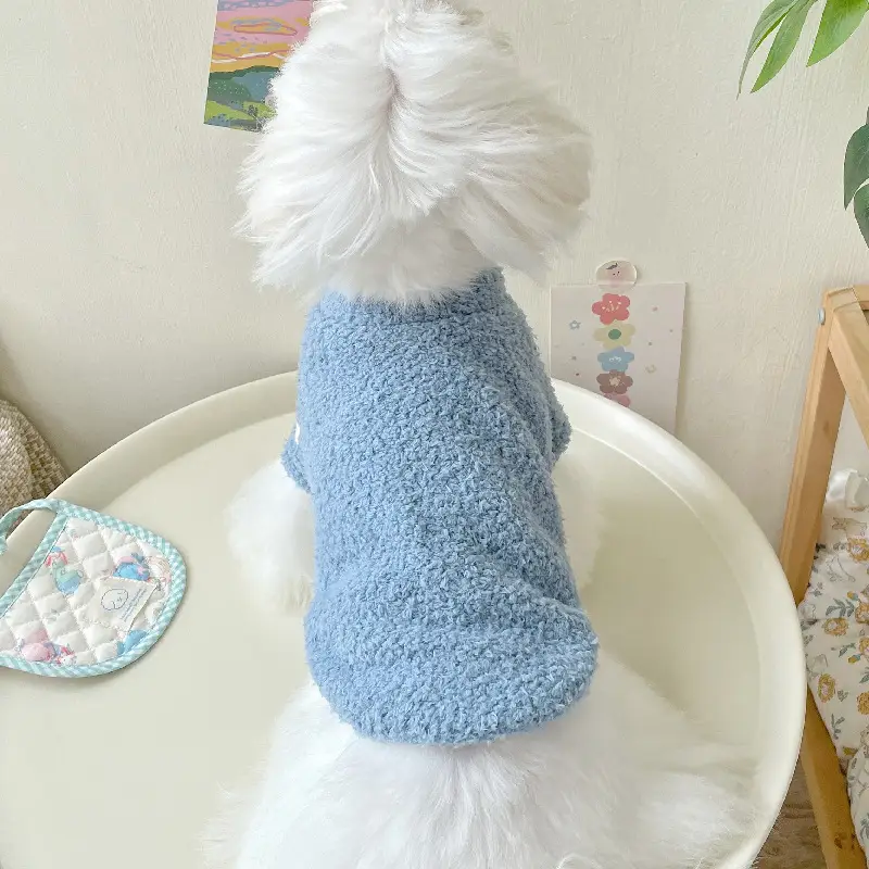Double-sided Cloud Velvet Thickened Pet Puppy Cat Clothes