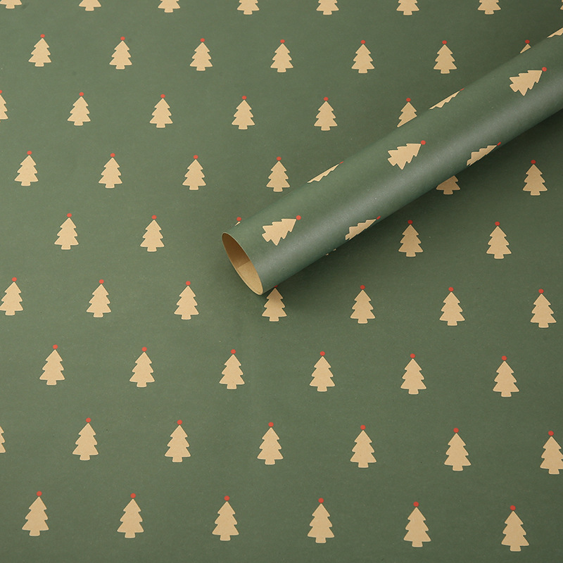 Christmas Kraft Paper Vintage Gift Wrapping Paper
