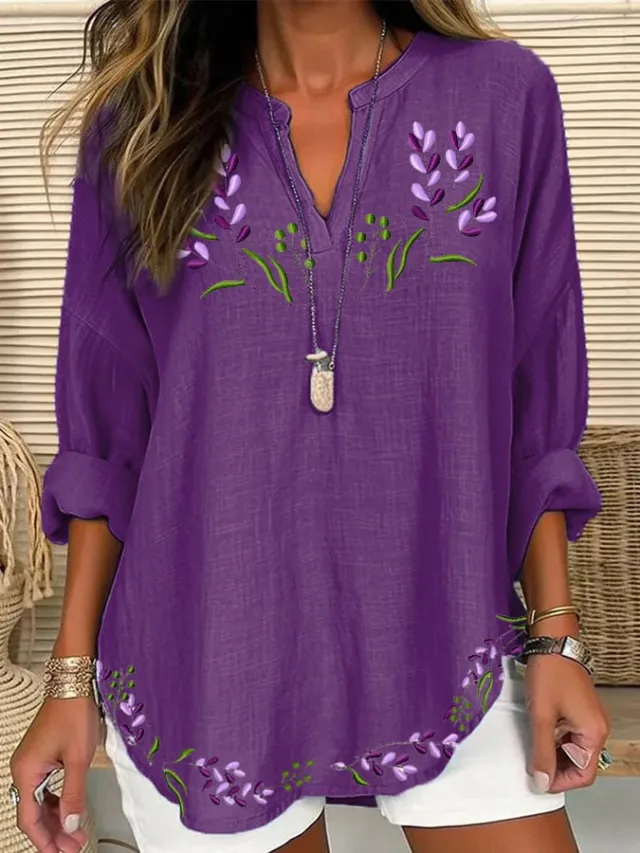 3D Digital Printing Women's Fashion Round Neck Loose Shirt Top Jltx02 Sx2850 5Xl - Shop at LoveMi
