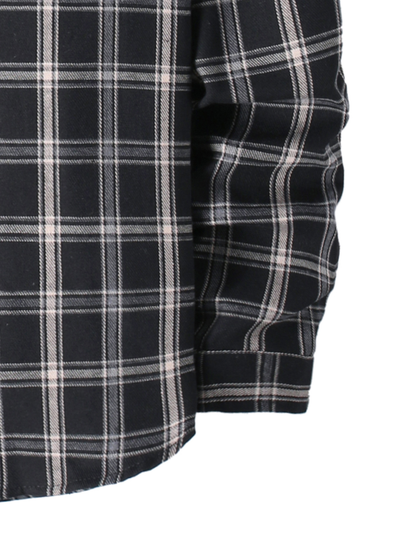 Title 14, Nieuwe Heren Hooded Plaid Shirt met Lange Mouwe...