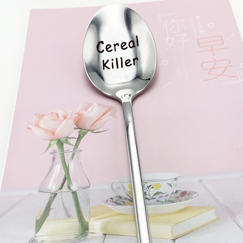 Personality Creative Stainless Steel Long Handle Spoon