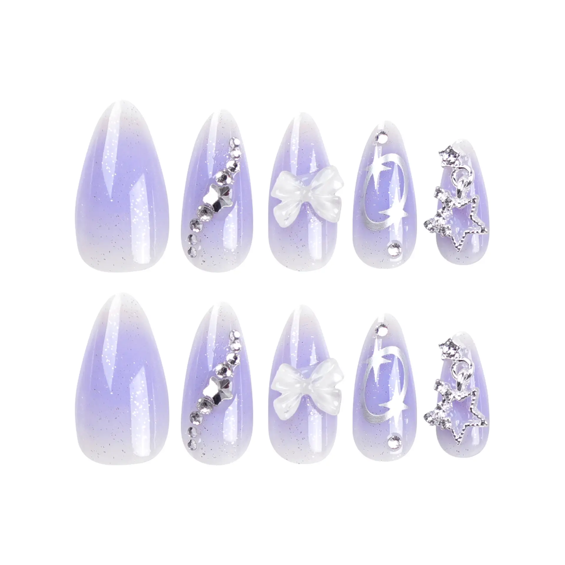 Asterism Wear Nail Tip Bow