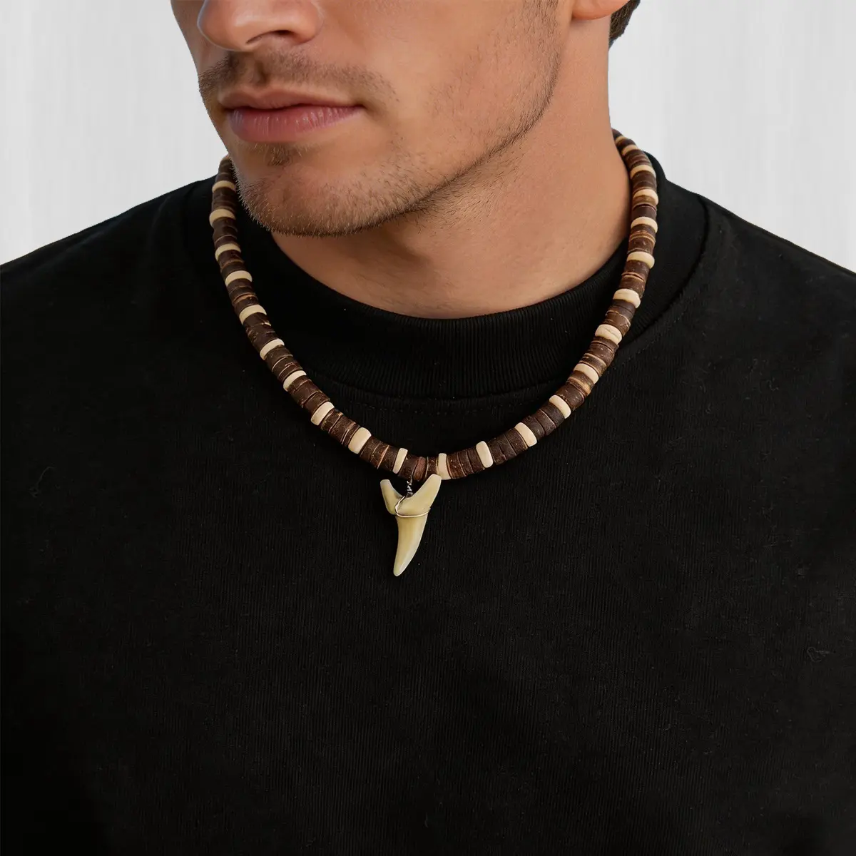 Coconut-Shell Fashion Beach Vacation Clavicle Chain