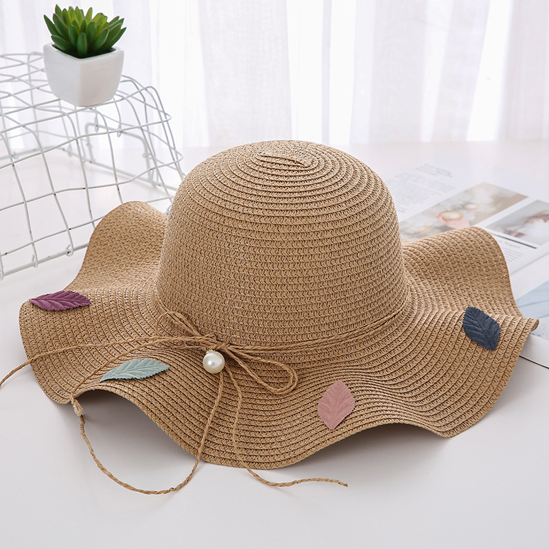 Big Brim Straw Hat Khaki