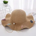 Big Brim Straw Hat Khaki