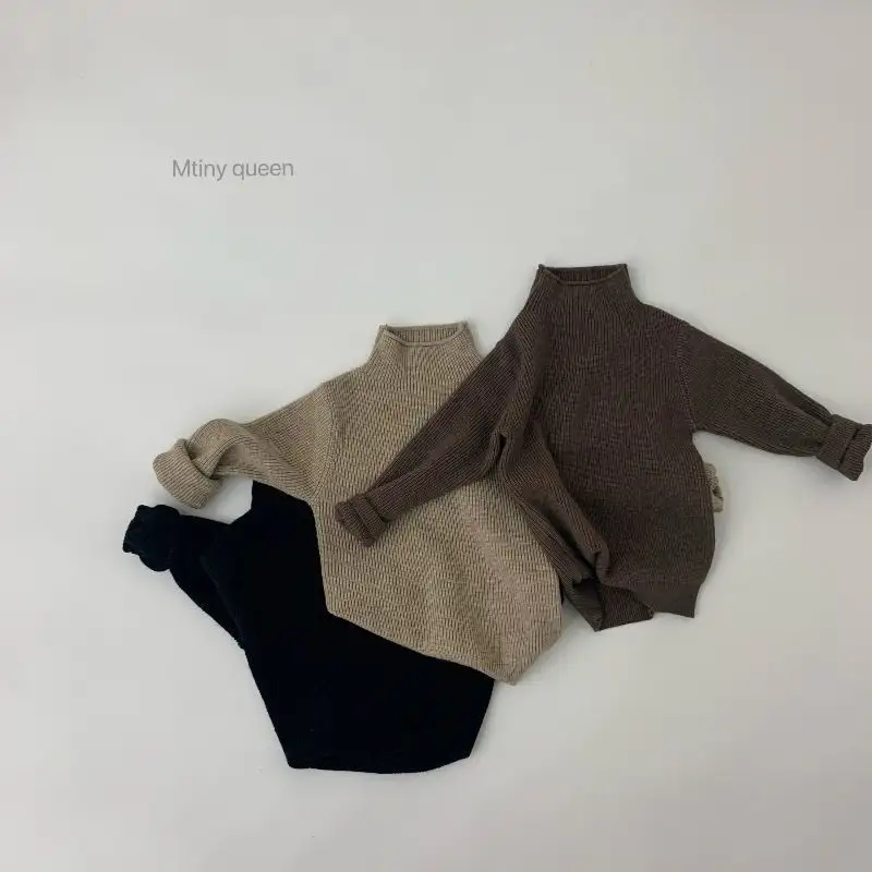 Boys Long-sleeved Pullover Knit Sweater